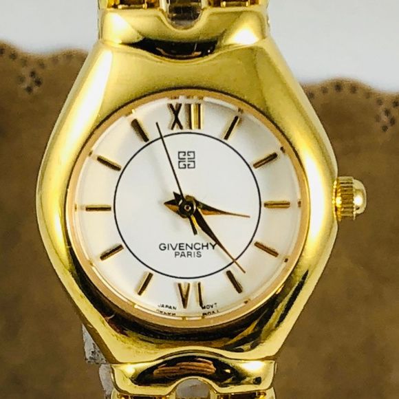 givenchy gold watch